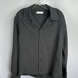 Zara Men's Charcoal Shirt  (Used in film production)